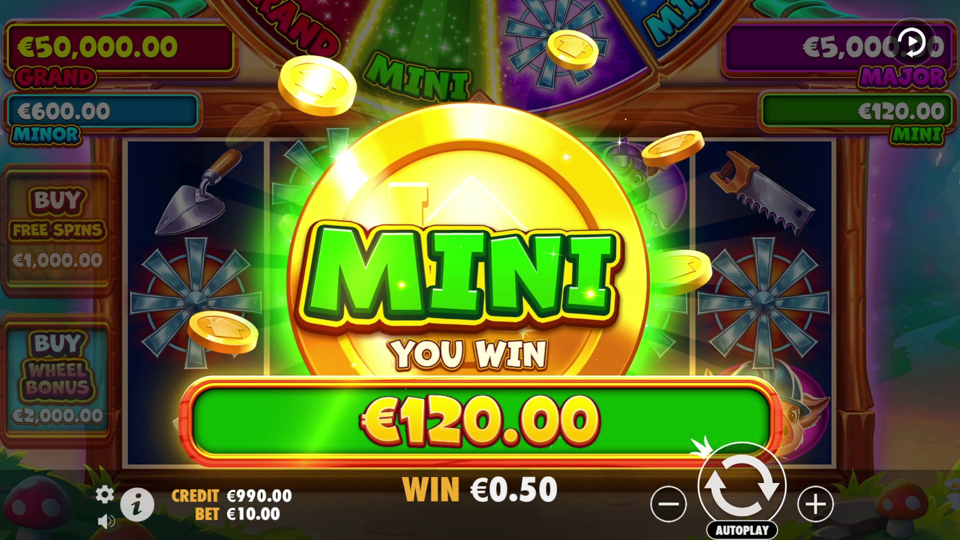 Brick House Bonanza - screenshot with slot description 5